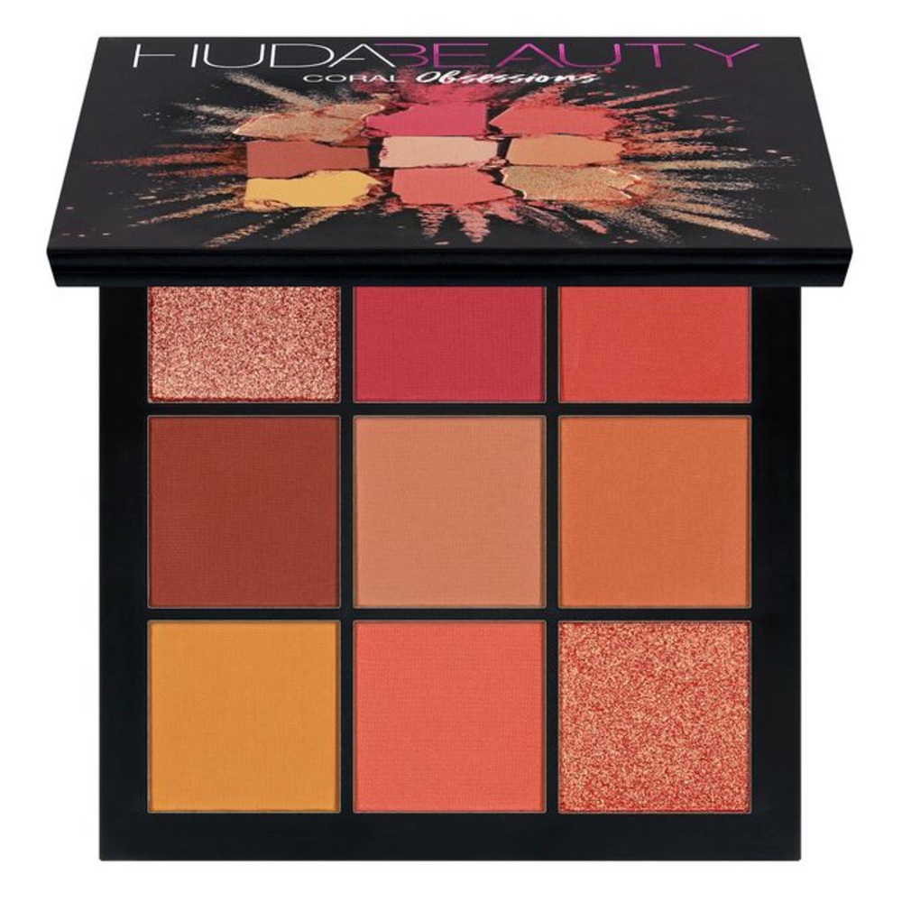 Huda Beauty Coral Obsessions Eyeshadow Palette